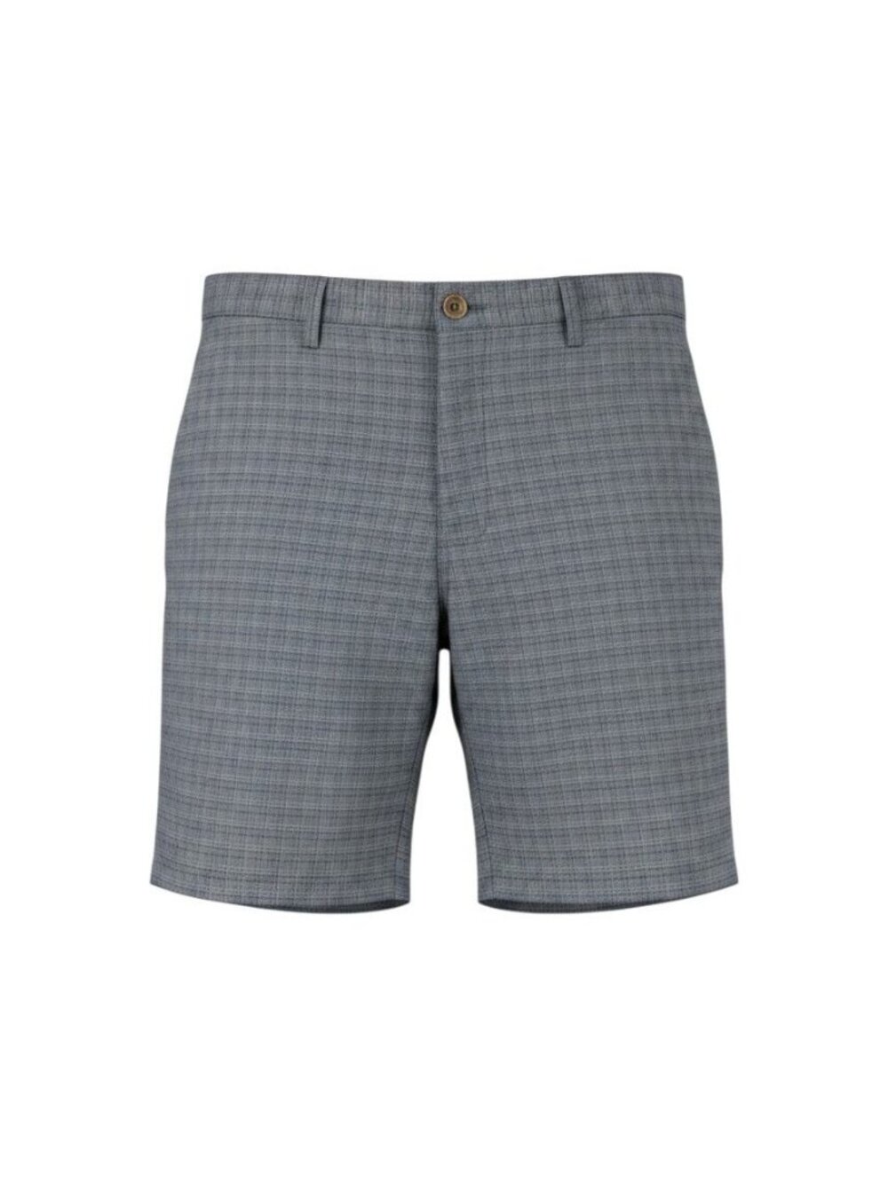 Cool 18 Pro Mens Blue Plaid Flat-Front Shorts Size 44